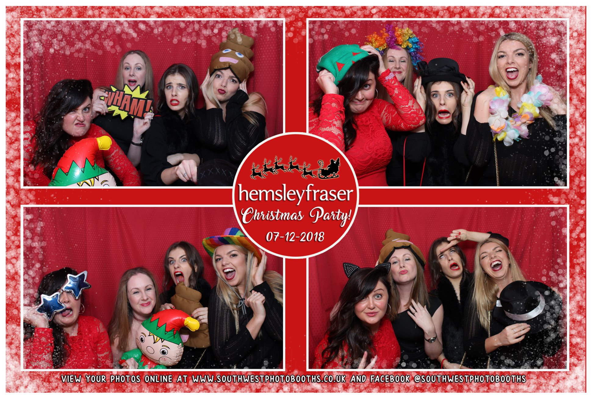 Hemsley Fraser Christmas Party | View more photos from the event at gallery.southwestphotobooths.co.uk/u/SWPB/Hemsley-Fraser-Christmas-Party